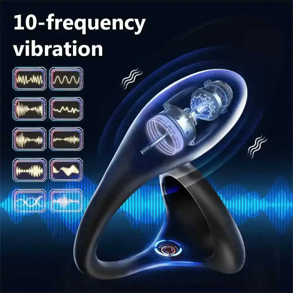 penis ring vibrator remote controlled