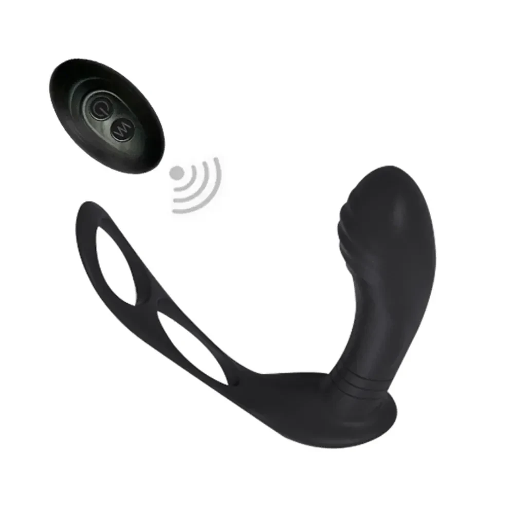 perineum stimulating prostate massager remote