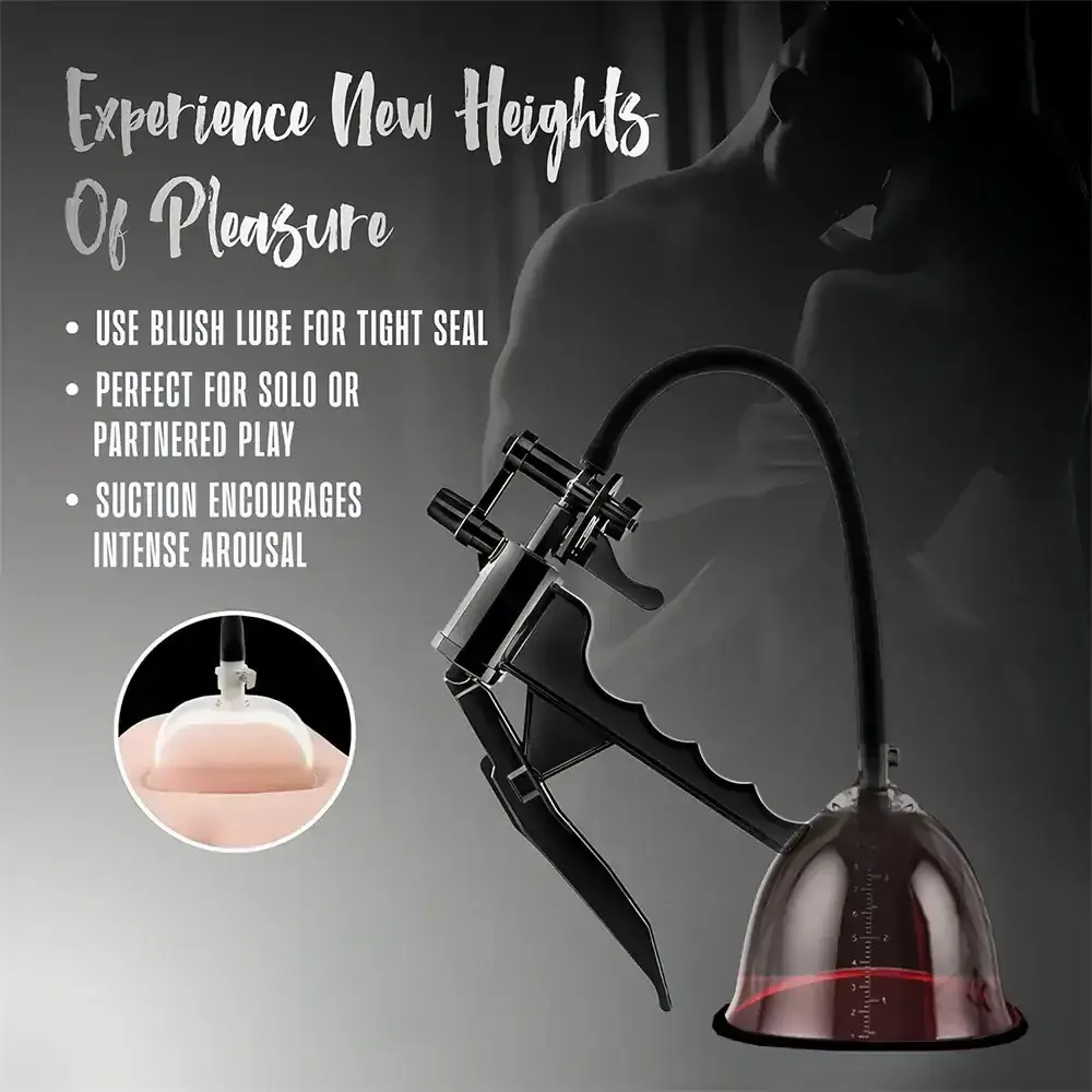 personalized pleasure vacuum pump pink