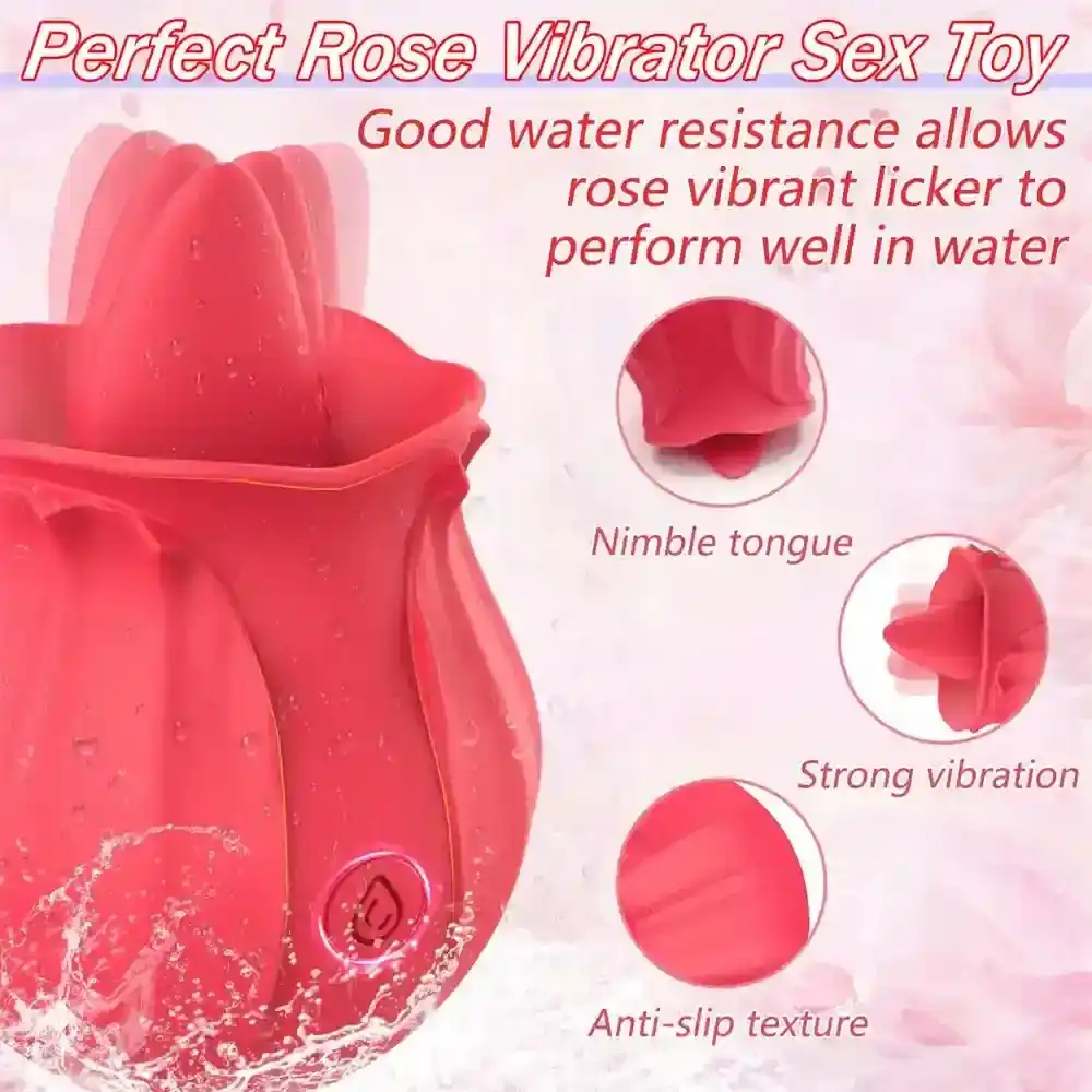 petite rose vibrator clitoral