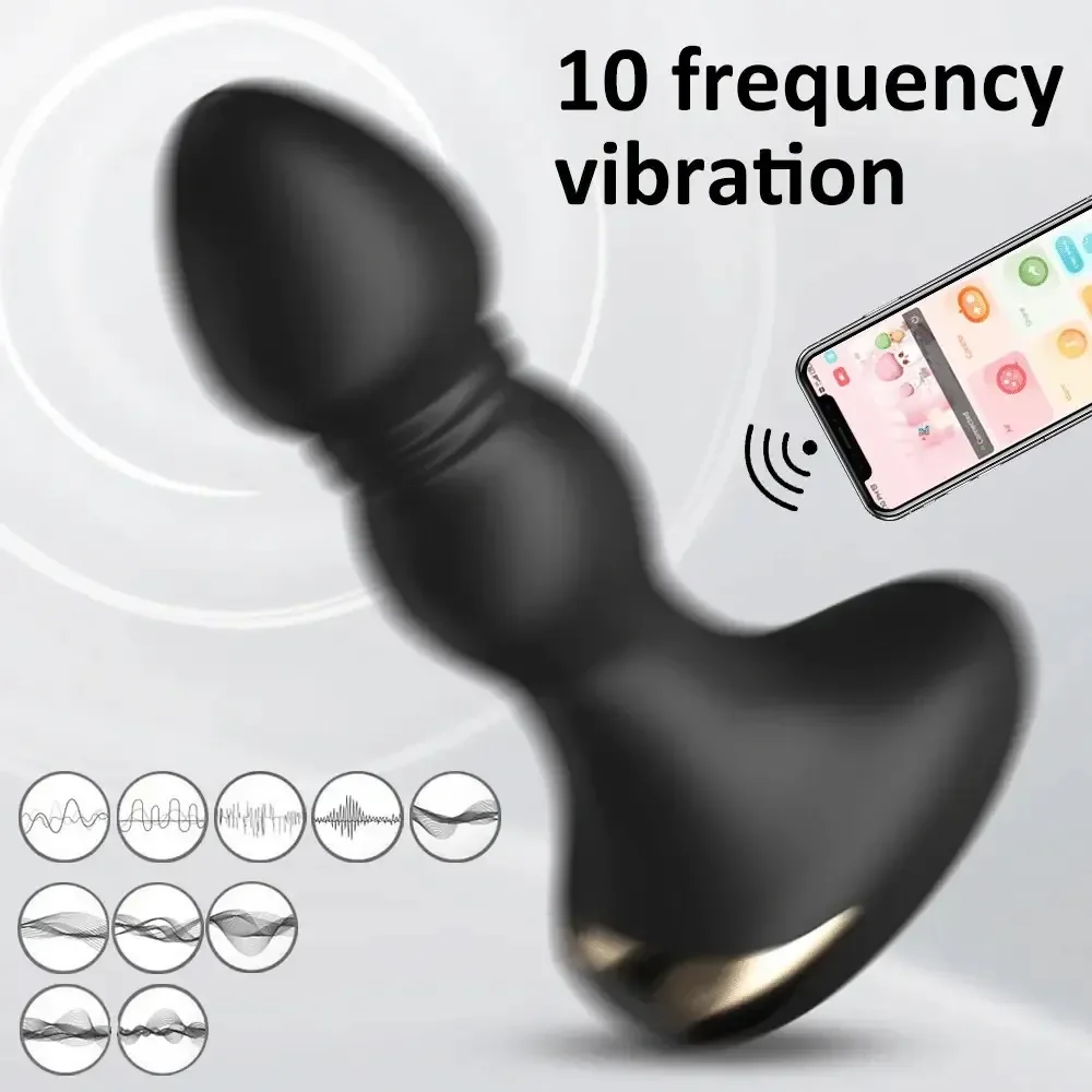 phallic shape anal vibrator