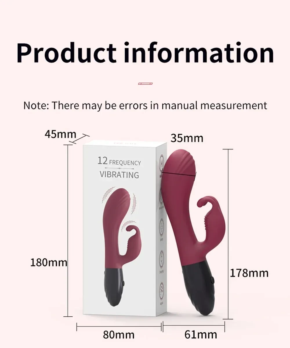 phallic shape g spot clitoral toy