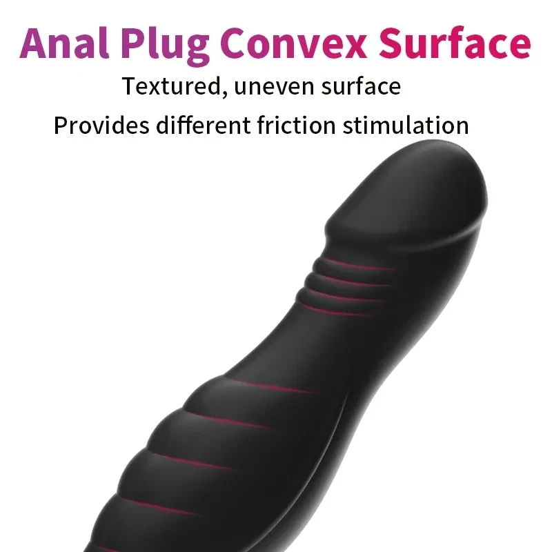 phallic shape inflatable plug
