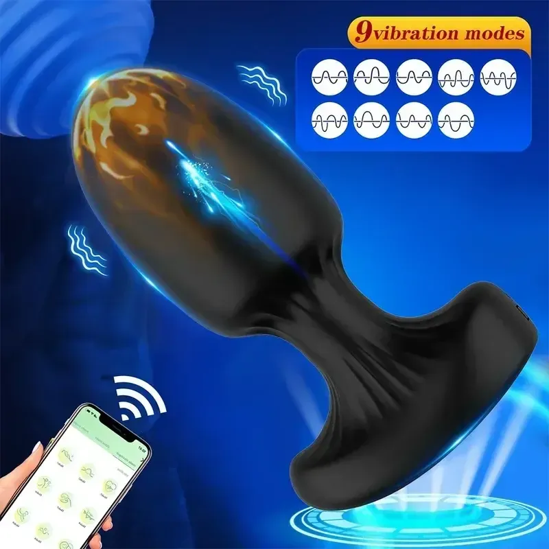phone controlled anal plug waterproof