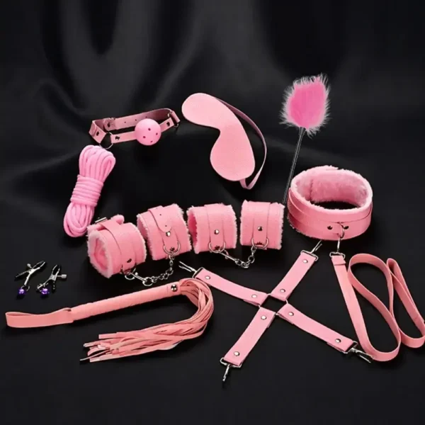 pink bdsm adventure play set