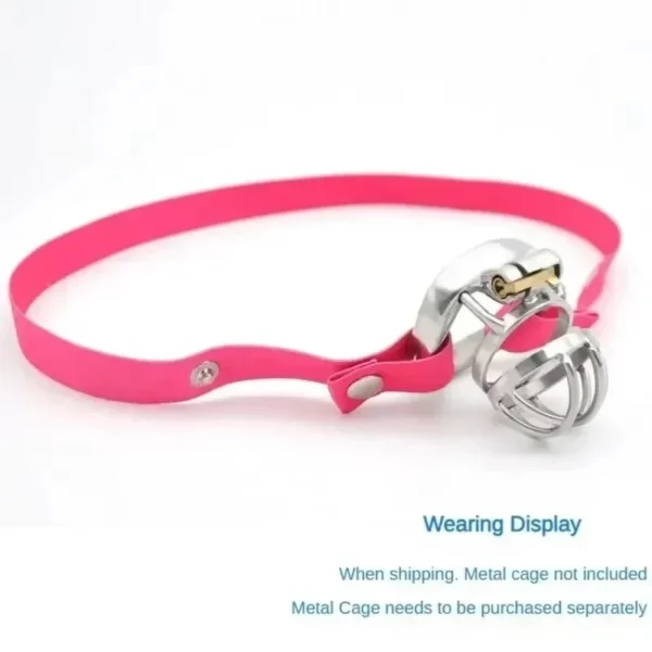 pink nylon steel waist band