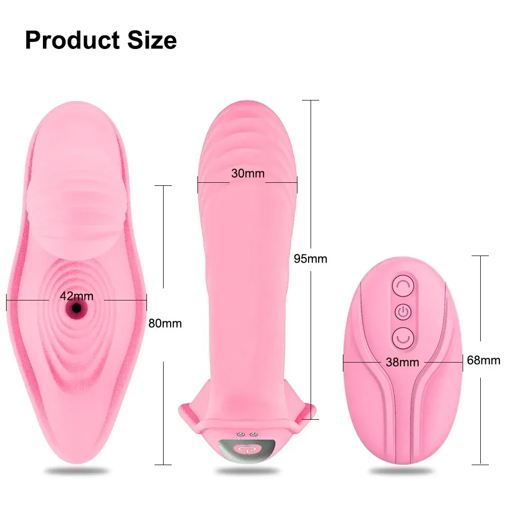 pink silicone clitoral stimulator discreet