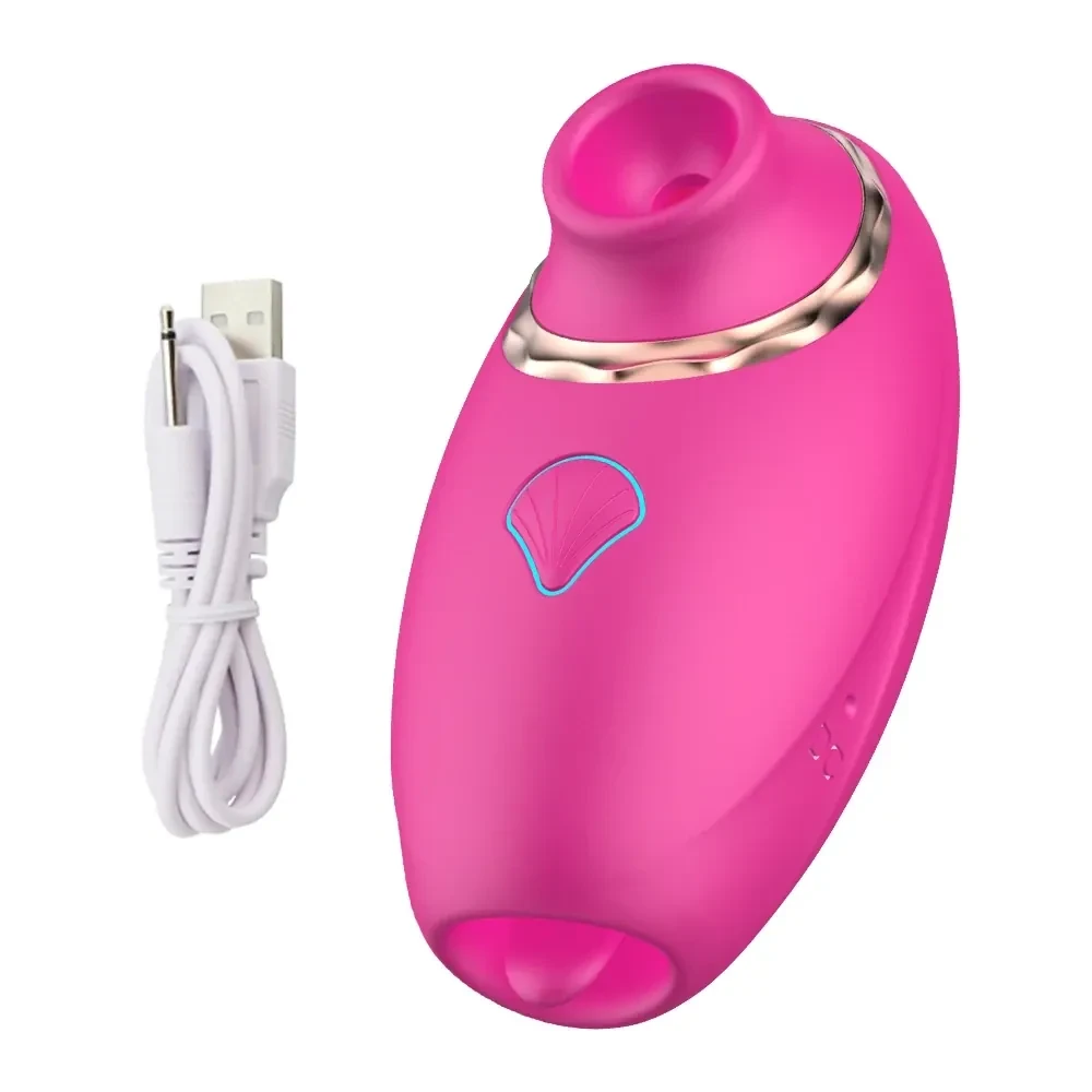pink silicone clitoral sucker 3 modes