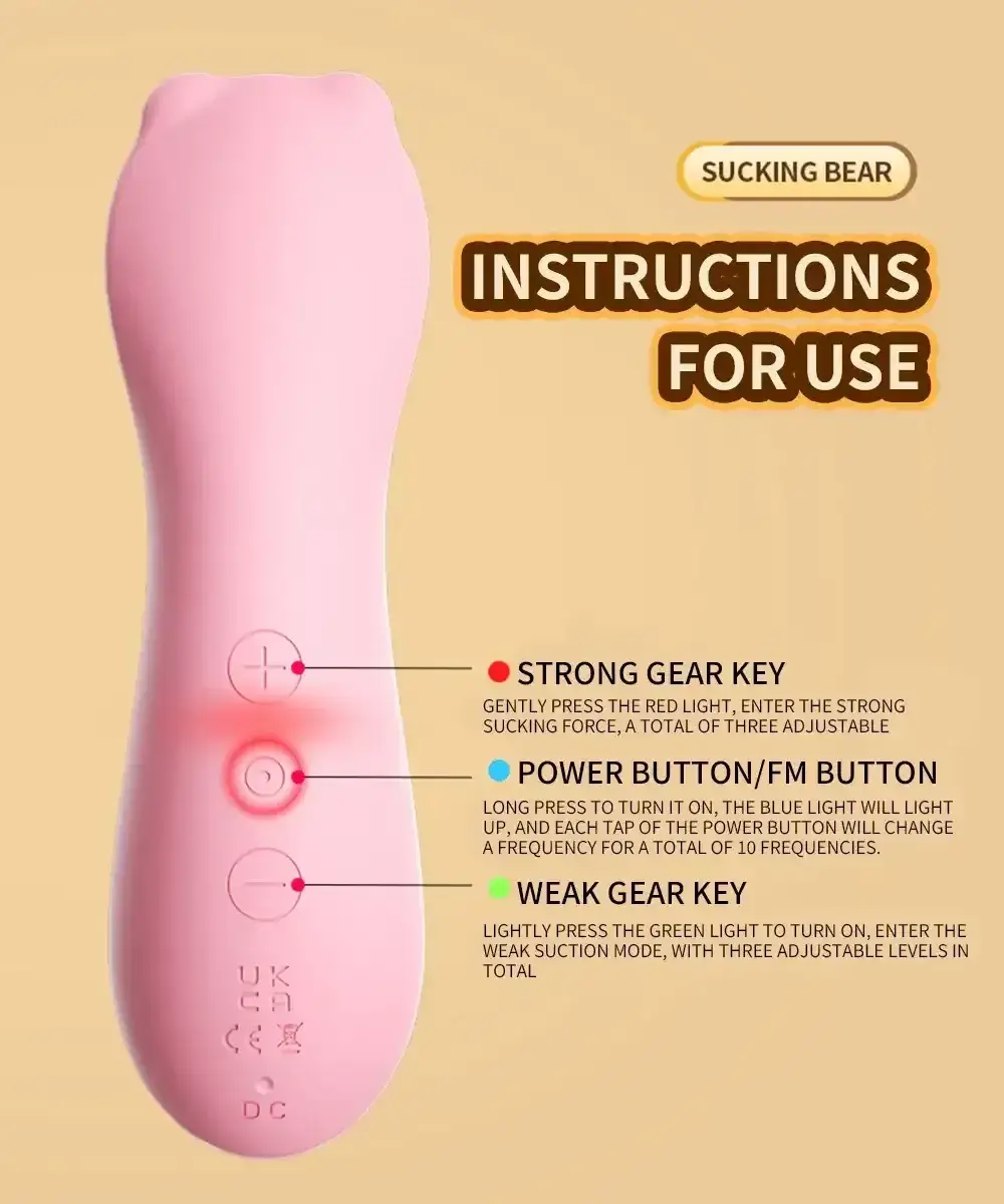 pink silicone dual action toy