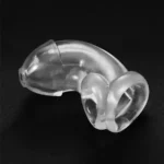 pleasure control resin chastity sleeve
