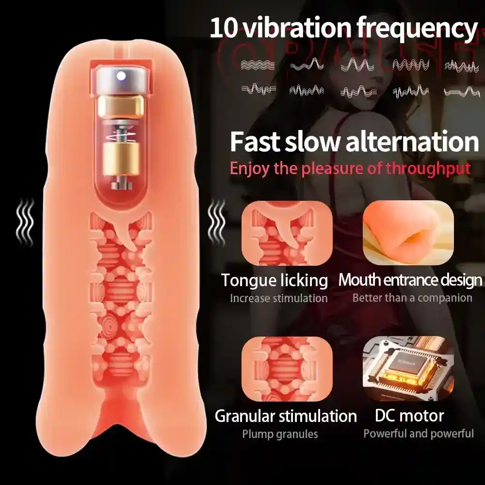 plump granules tpe masturbator sleeve