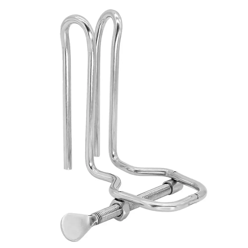 polished stainless steel anal plug