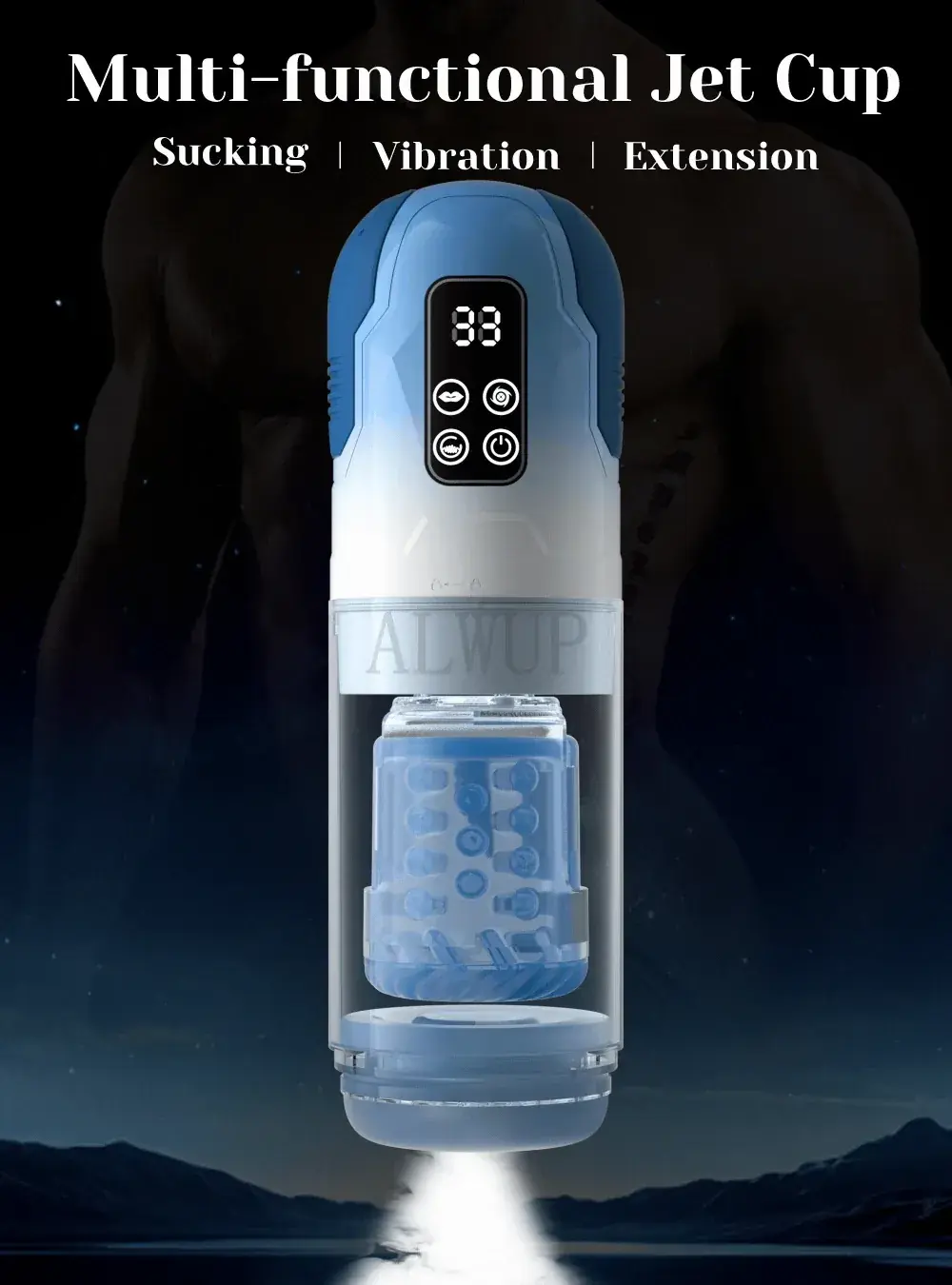 portable male masturbator cup
