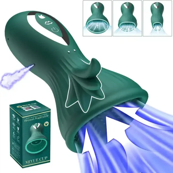 portable vibrating nipple suck system