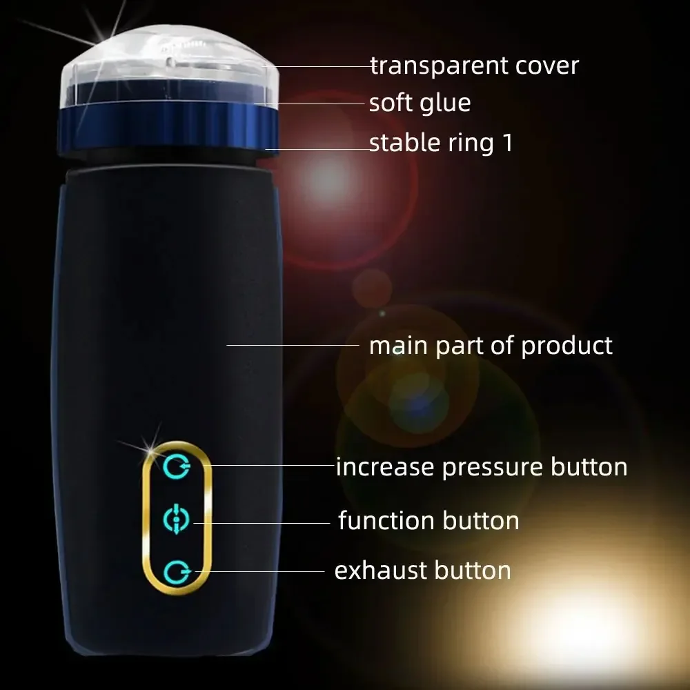 powerful 7 mode vibrating cup