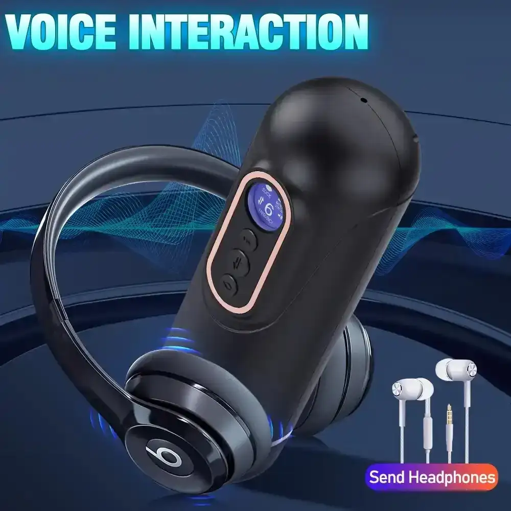 powerful sucking male masturbator