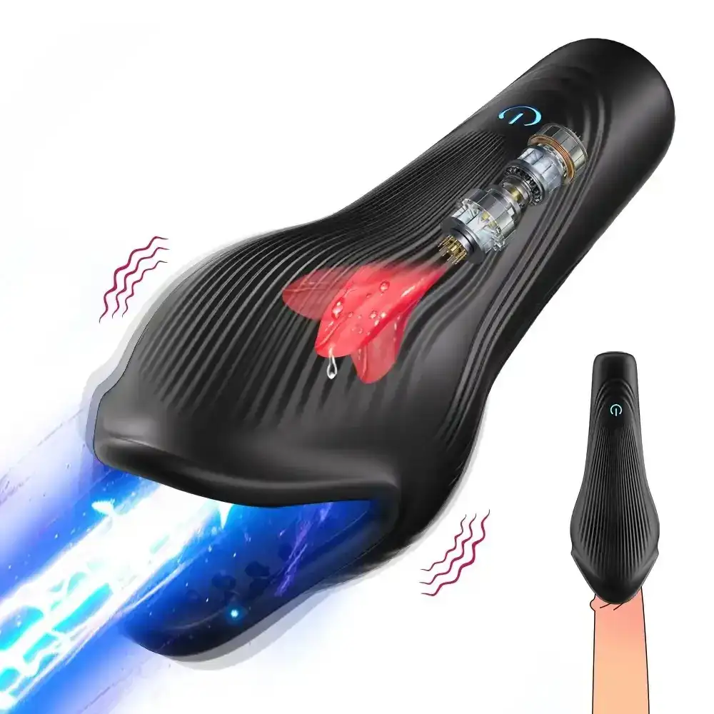 powerful vibrations glans shaft stimulator