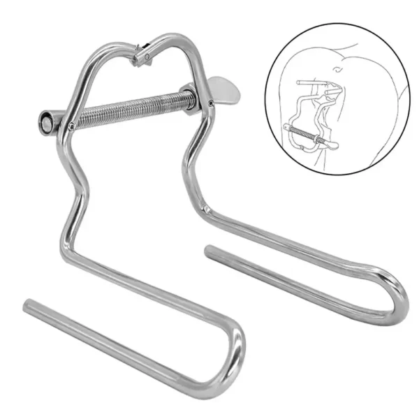 premium stainless steel anal dilator