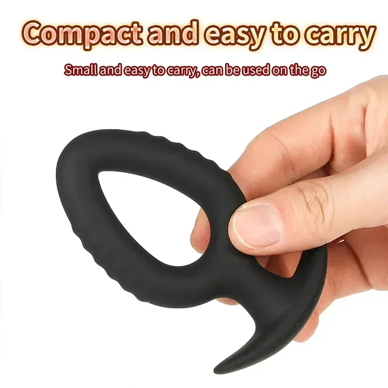 progressive anal dilation silicone plug