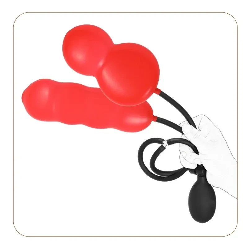 progressive expansion silicone anal plug