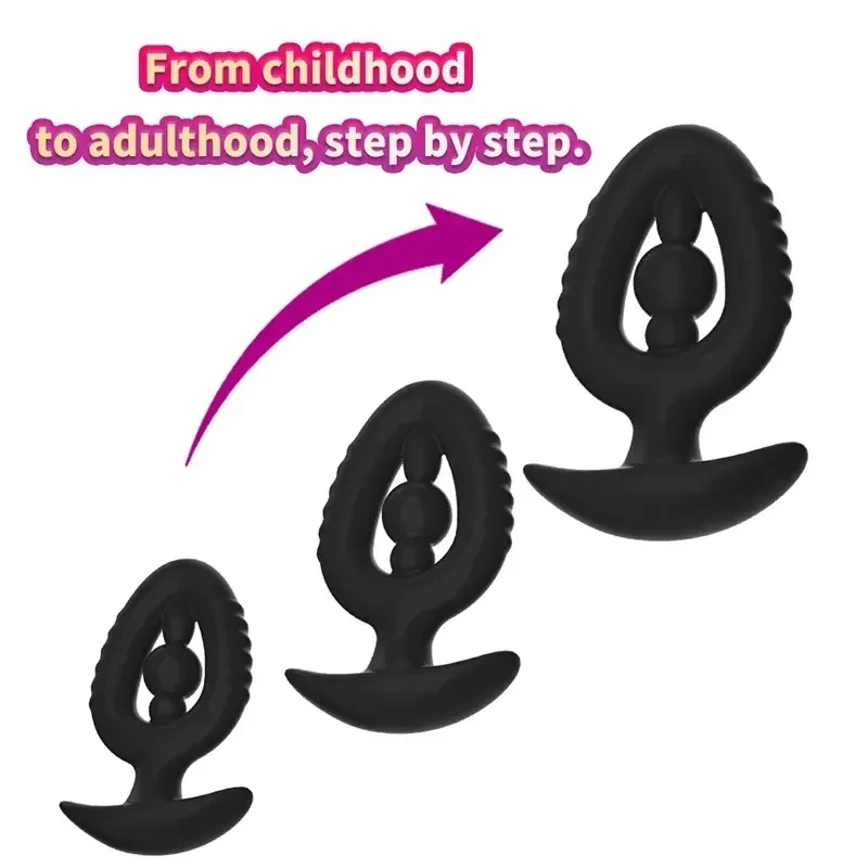 progressive sizing anal plug