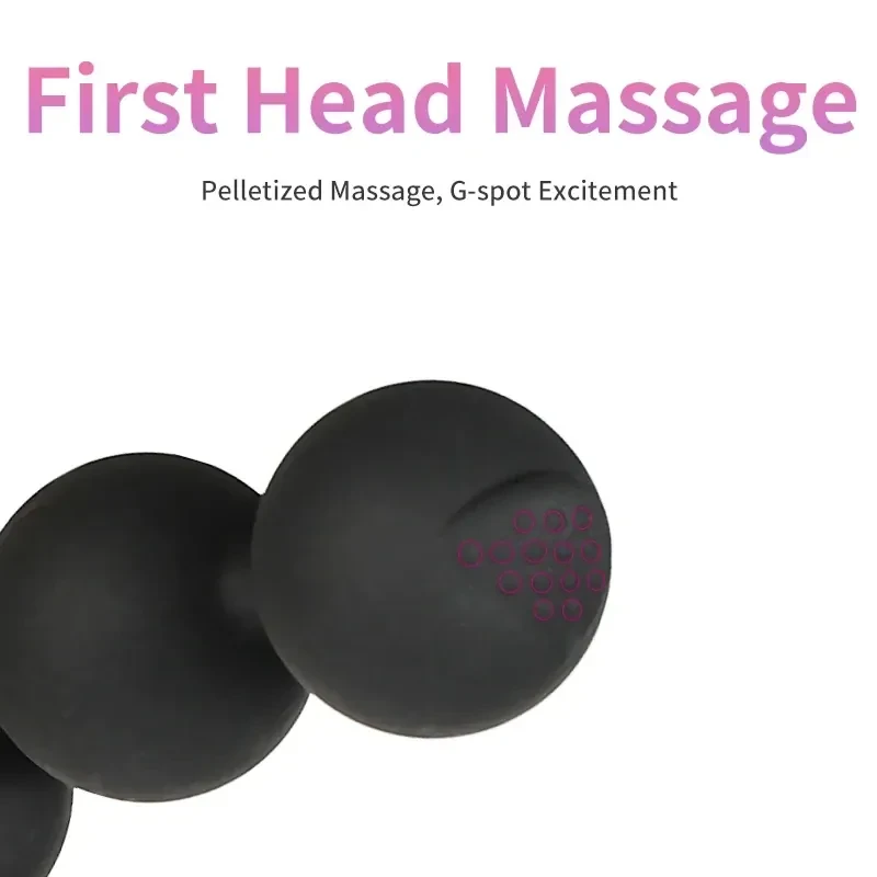 prostate massage anal beads toy