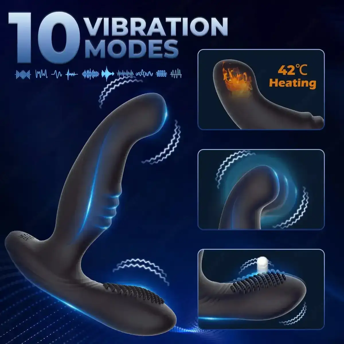 prostate massager 10 vibration modes