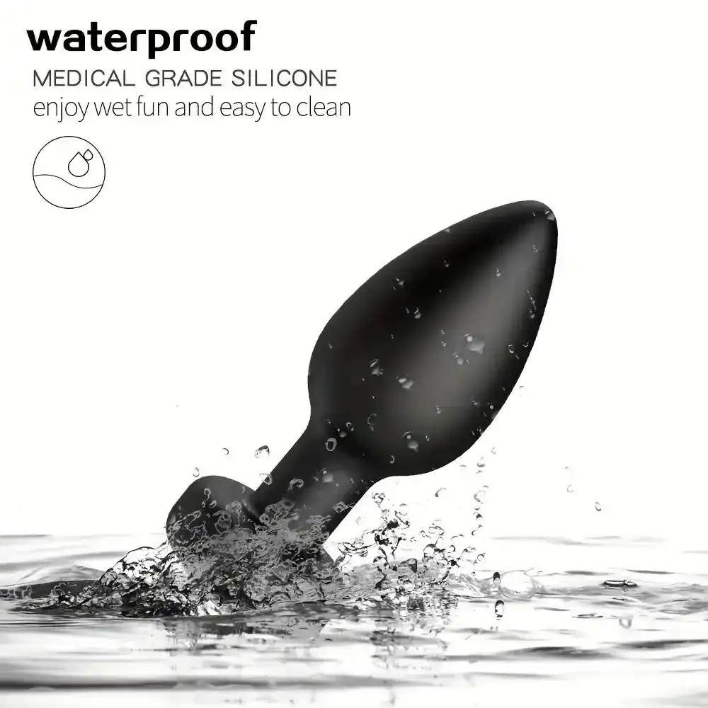 prostate massager remote control silicone