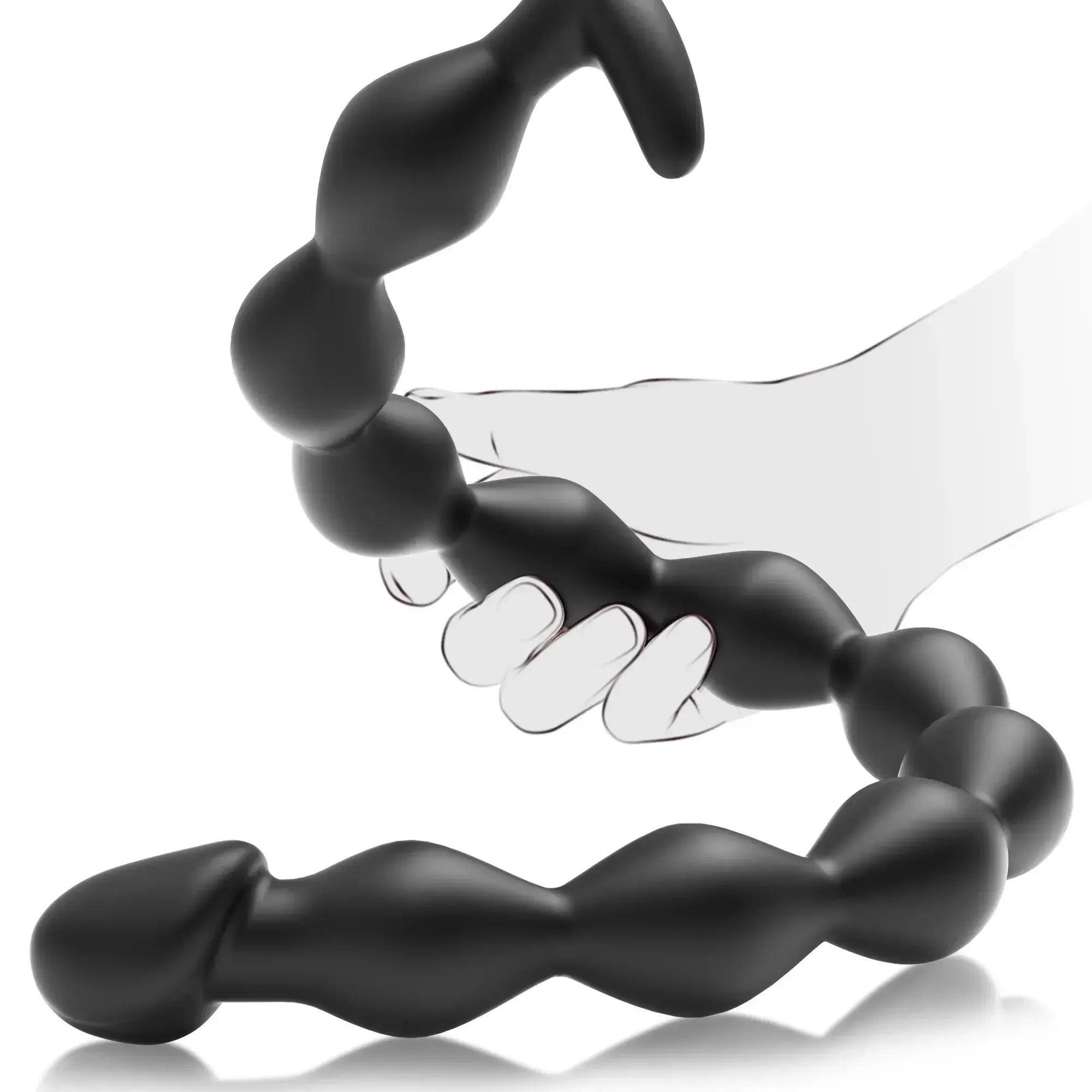 prostate stimulating anal plug medium