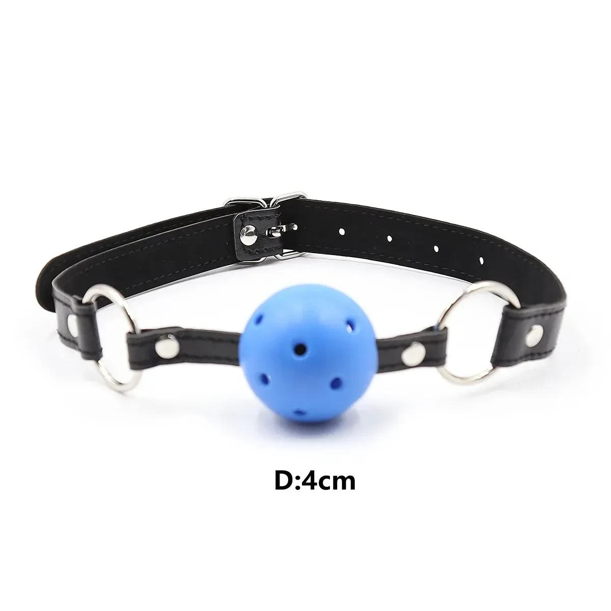 pu leather bdsm mouth gag 1