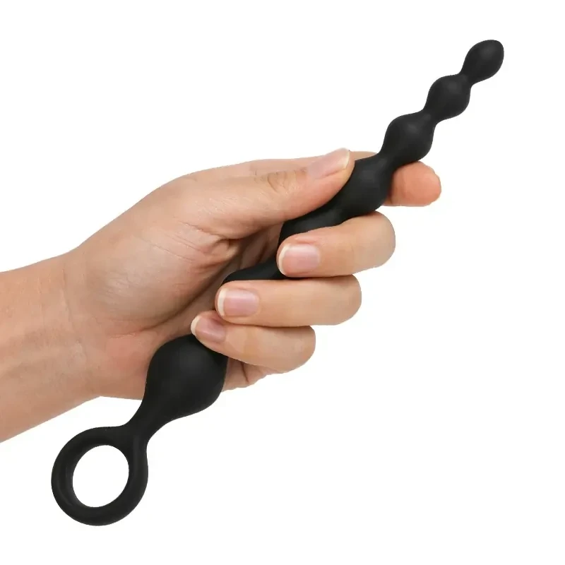 pull ring anal beads retrieval