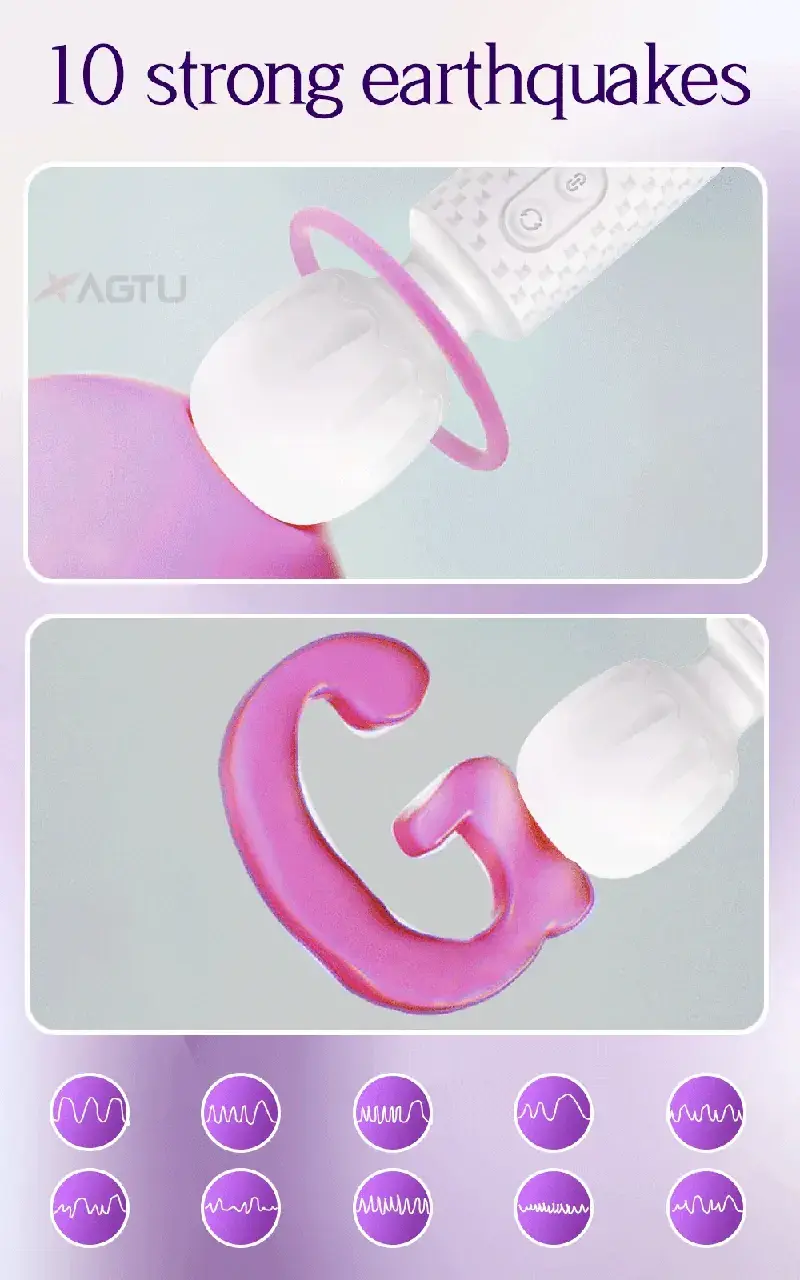 purple mini wand vibrator oral