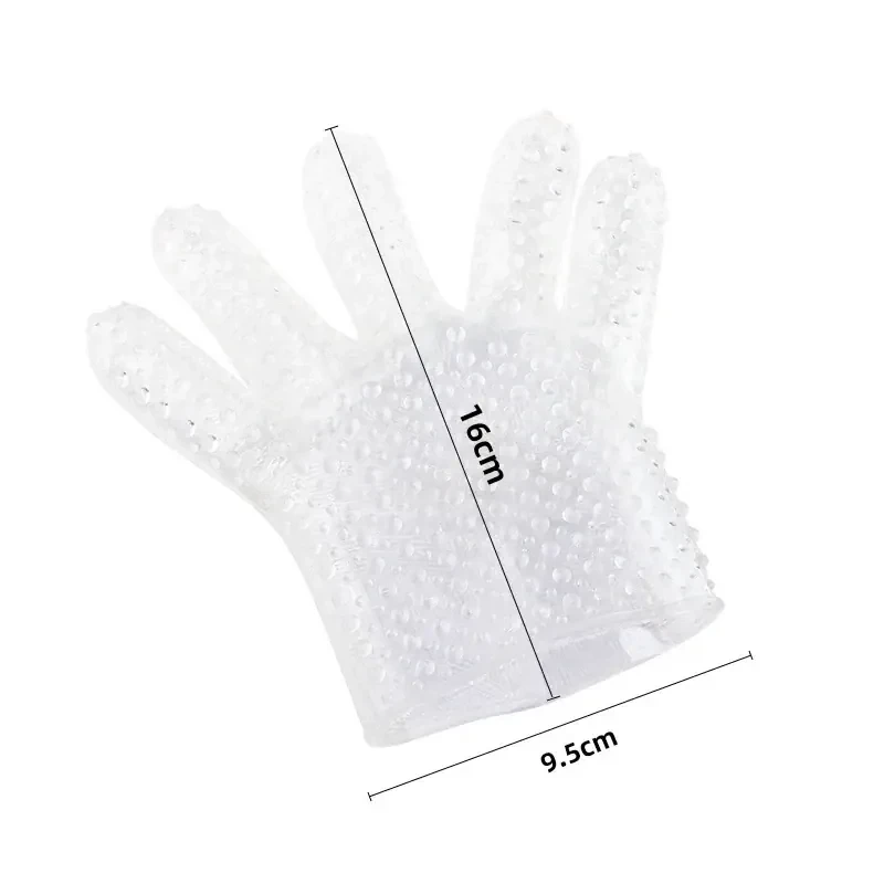 pvc finger sleeve vaginal anal stimulation