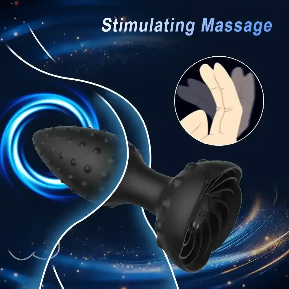 quiet 40db prostate massager silicone