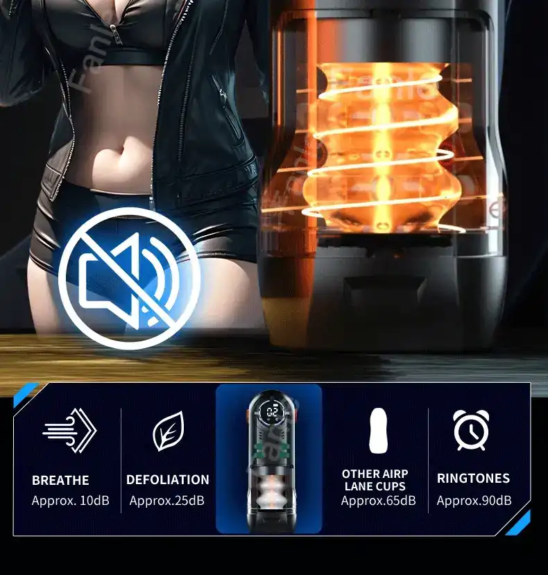 quiet automatic male stroker
