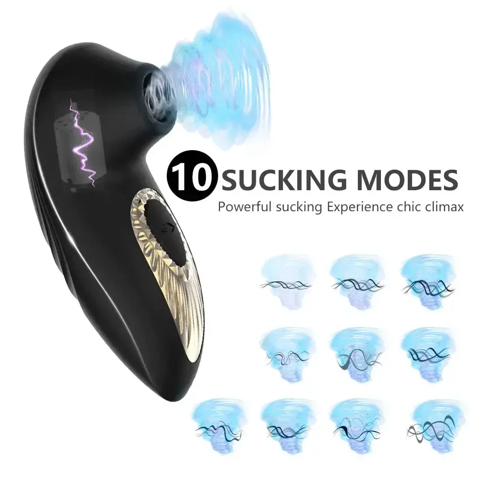 quiet design nipple suction vibrator