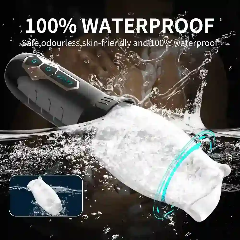 quiet waterproof rotating male toy