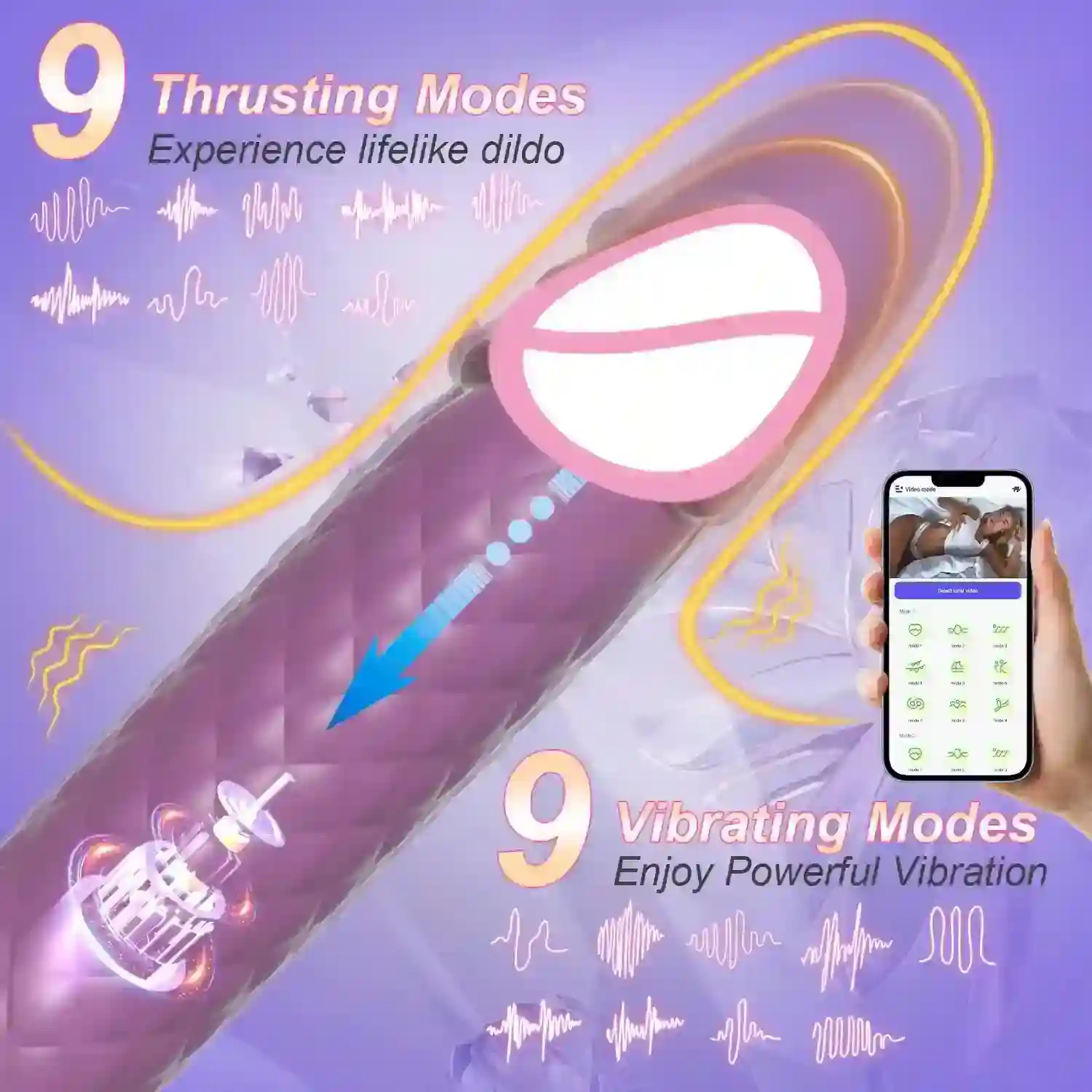 realistic dildo telescopic g-spot stimulation