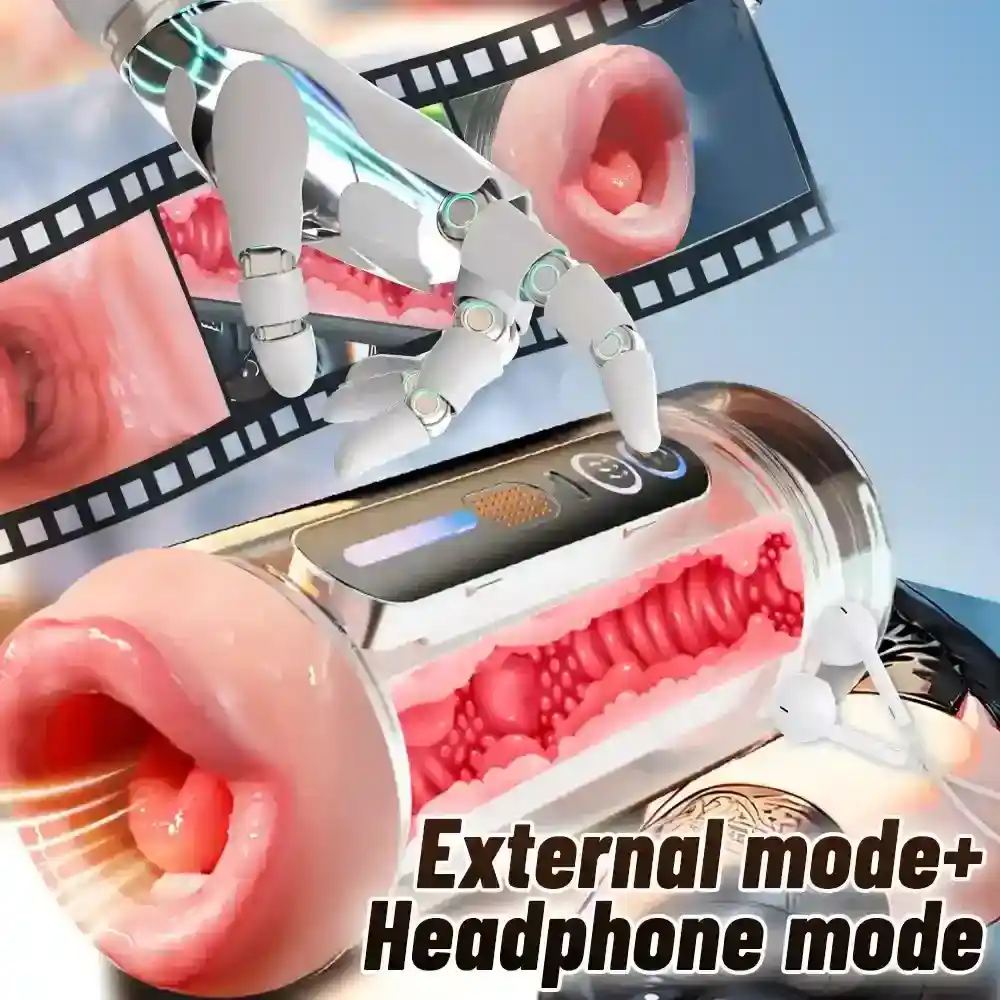 realistic lips vagina tpe sleeve