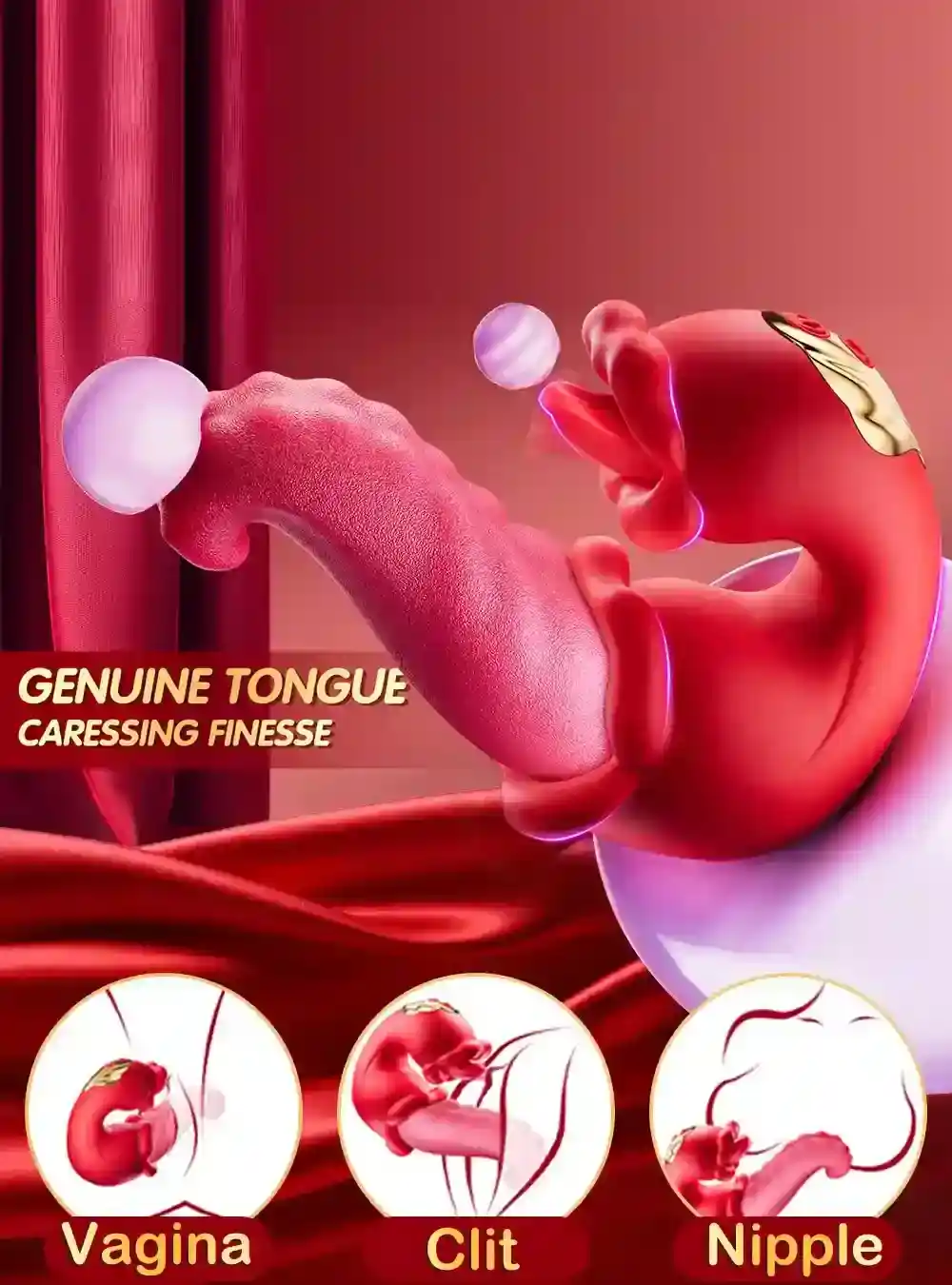 realistic oral sex clitoral stimulator