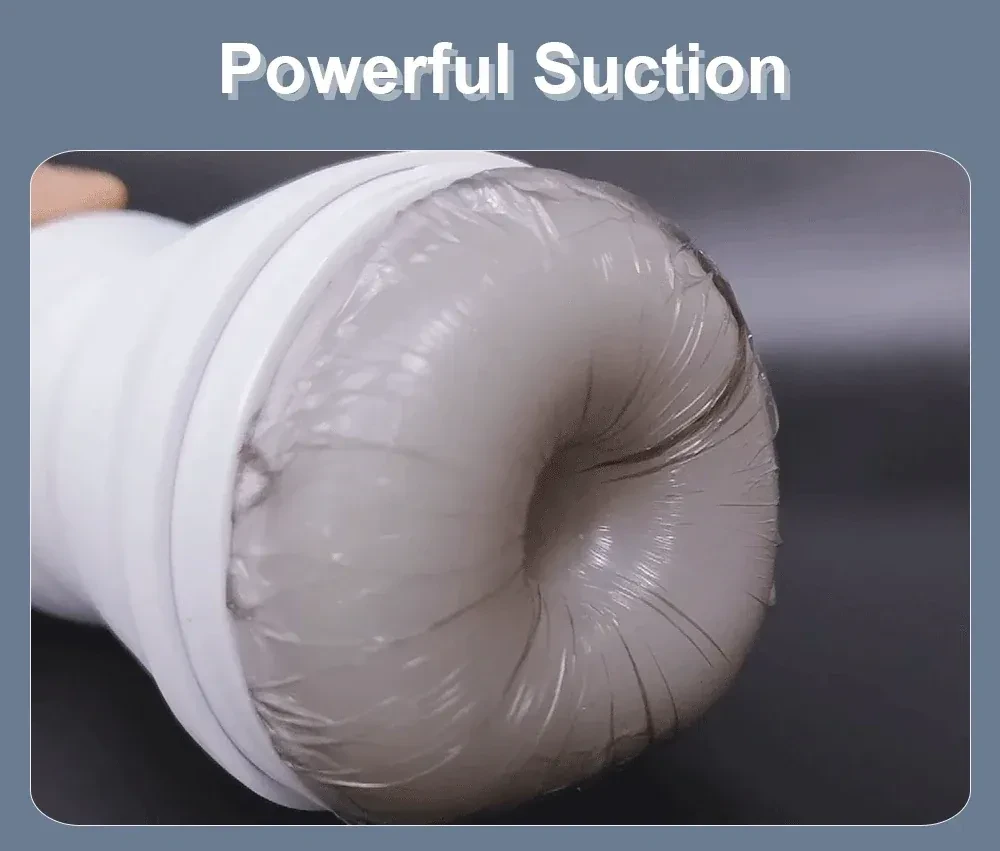 realistic sensation silicone stroker for men