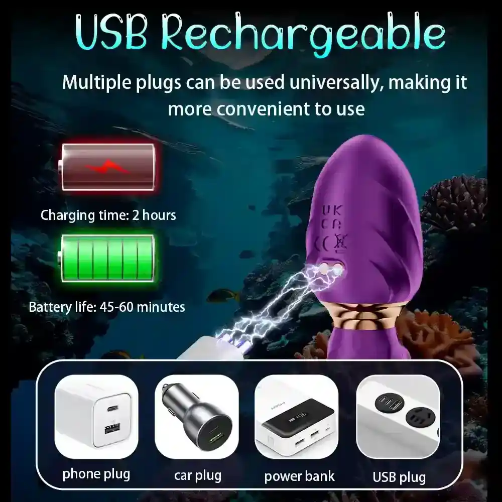 realistic tentacle design silicone vibrator