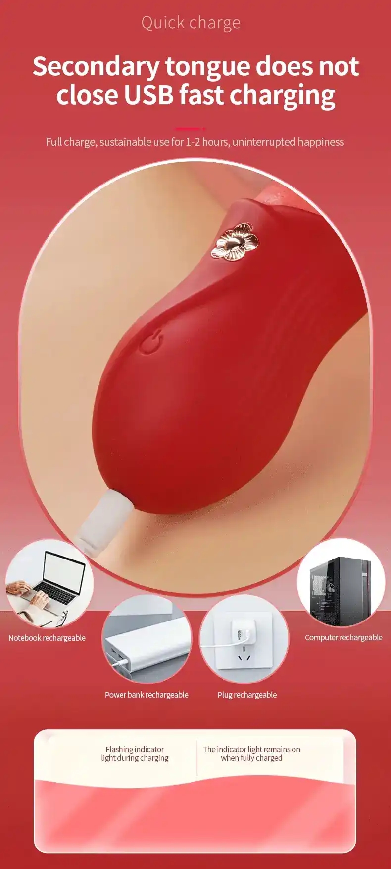 realistic tongue coating silicone vibrator