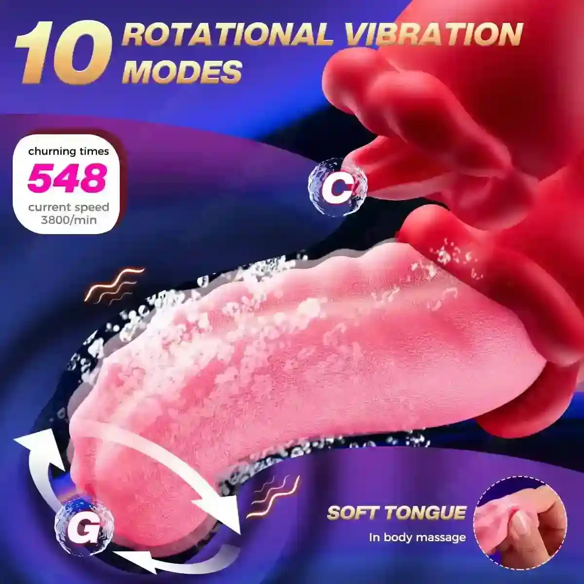 realistic tongue licking sex toy