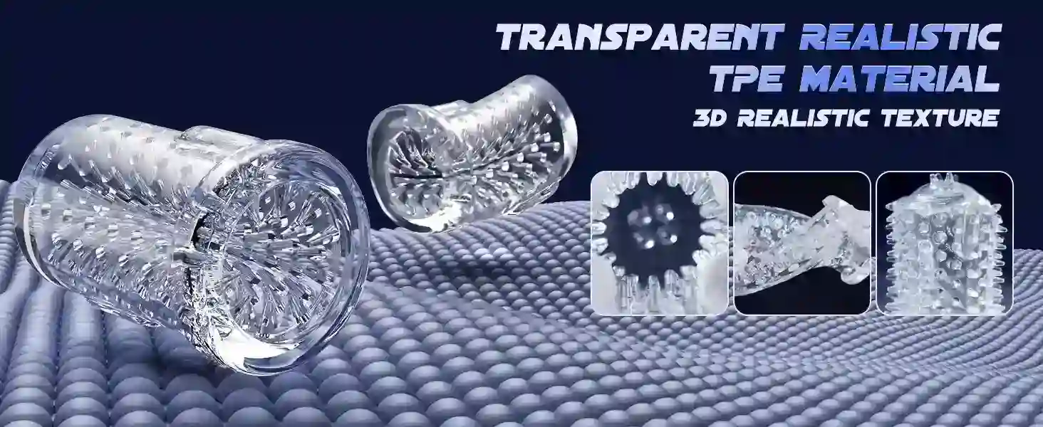 realistic tpe masturbation cup