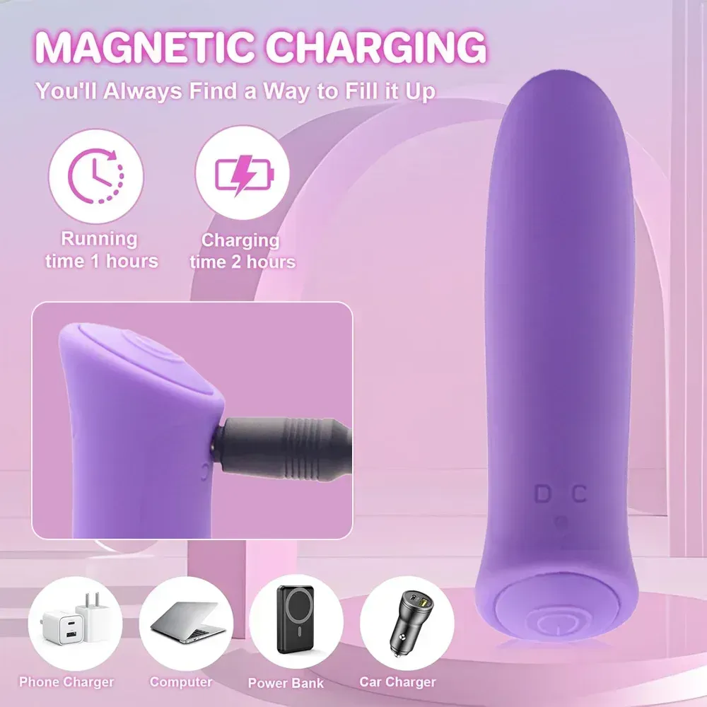 rechargeable bullet vibrator discreet