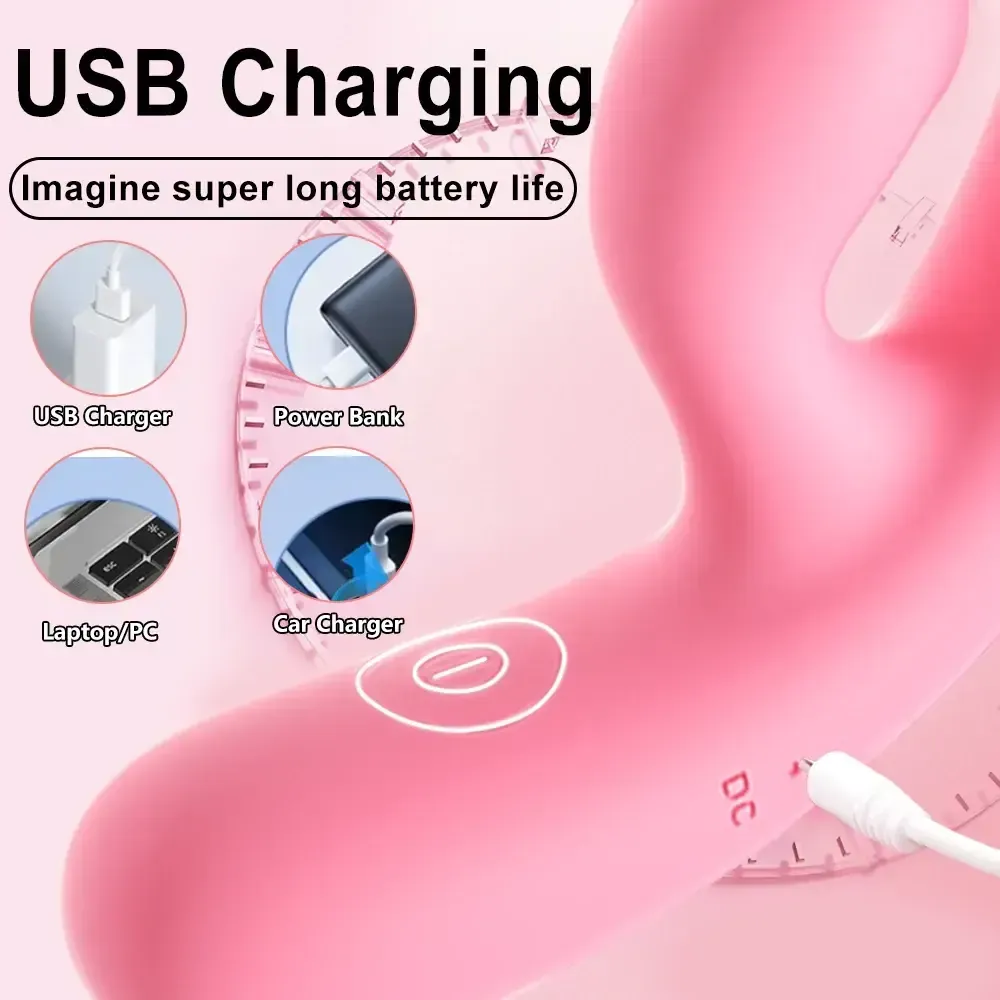 rechargeable dual motor sex toy