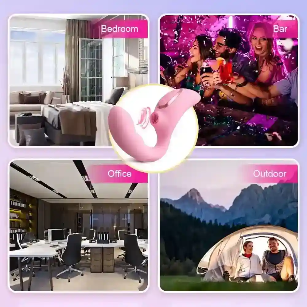 rechargeable heating clitoral vibrator