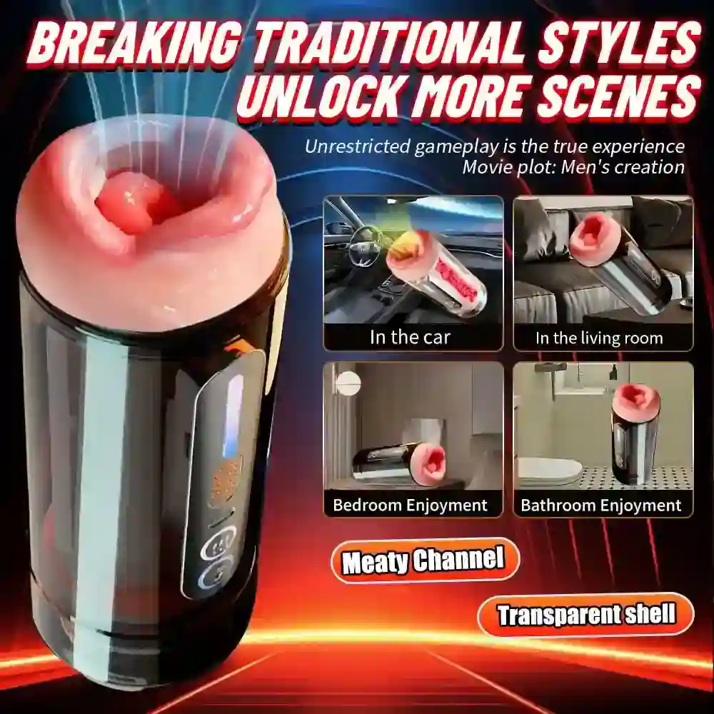 rechargeable male masturbator usb c