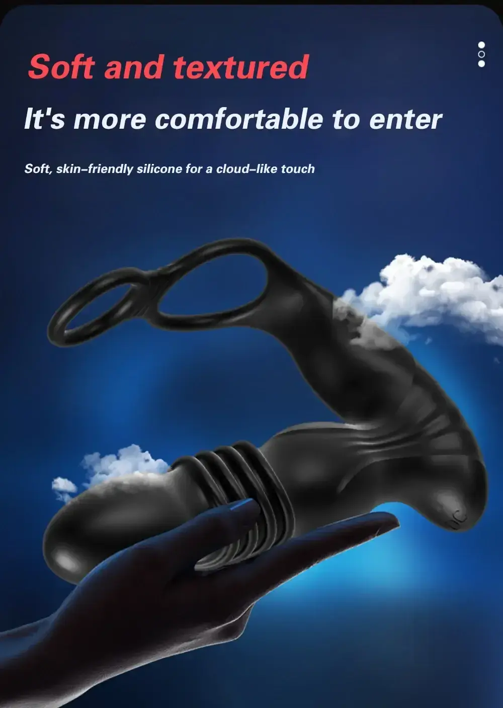 rechargeable male prostate vibrator